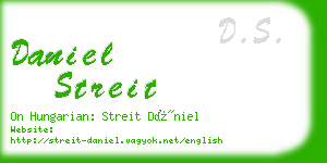 daniel streit business card